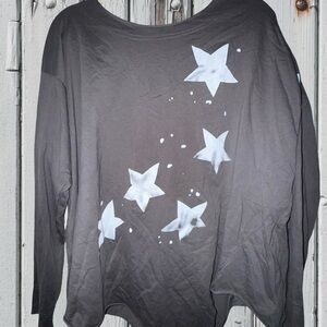 Stay The Course Top-Multiple Colors! - Smoke / XL Long Sleeve Shirt Women's.